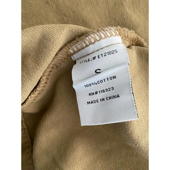 Easel - khaki / corduroy oversized jean jacket - women's size small - Picture 6 of 6